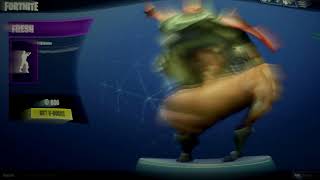 fortnite fresh dance emote bass boosted - fresh dance fortnite