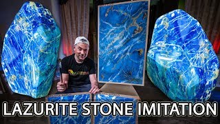 Венецианская Штукатурка | How To Create Lazurite Stone | Wowcolor Creama Bianco Stucco Veneziano