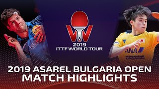 Dimitrij Ovtcharov vs Masataka Morizono | 2019 ITTF Bulgaria Open Highlights (R32)