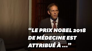 Le prix Nobel de médecine 2018 décerné à James P. Allison et Tasuku Honjo