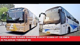 KERALA LINES SCANIA METRO LINK CHAISING EVACAY SCANIA METRO LINK