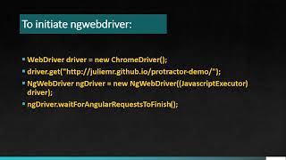 Testing Angular Applications Using Selenium - NgWebDriver