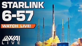 LIVE Replay with Commentary: SpaceX Starlink 6-57 | WAI Live
