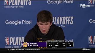 Austin Reaves POSTGAME INTERVIEWS | Los Angeles Lakers loss to Denver Nuggets 11