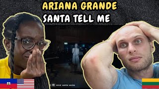 REACTION TO Ariana Grande - Santa Tell Me (live version) | FIRST TIME WATCHING