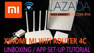 Xiaomi MI Wifi Router 4C -  UNBOXING | APP & SET-UP TUTORIAL