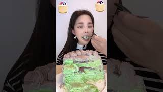 Asmr🍰Eating Red Bean Thousand Layers🍰 Soft And Waxy Sound 크림丨먹방丨Mukbang丨Satisfying丨Eatingsh