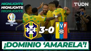 Highlights | Brasil 3-0 Venezuela | Copa América 2021 | GrupoB-J1 - Inauguración | TUDN