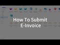 How To Submit E-Invoice using SQL Accounting 如何上缴E-Invoice | SQL Accounting E-Invoice Malaysia