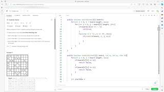 LeetCode 37 | Sudoku Solver | Java