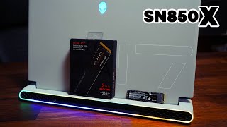 Western Digital SN850X - Installation, Testing and Temps.