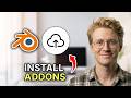How to Install Blender Addons - Step by Step 2026