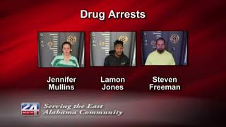 Three Georgia Residents Charged with Drug Possession in Cherokee County