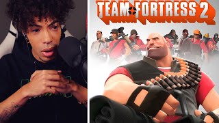 New OVERWATCH Fan Reacts To Team Fortress 2 (Meet Them All)