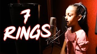 Ariana Grande - 7 rings (Cover by 7 year old Tinie T) | MihranTV
