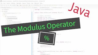 Java - The modulus operator