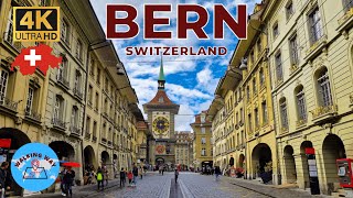 Bern, Switzerland Walking Tour - 4K 60fps with Captions