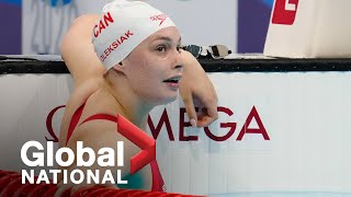 Global National: Aug. 1, 2021 | Canada's Olympic medal count grows as Penny Oleksiak makes history