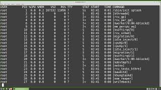 Linux Command Line (59) ps