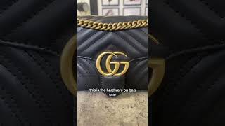 $2000 vs $20 Gucci Marmont Bag #luxury #fashion #gucci #realvsfake