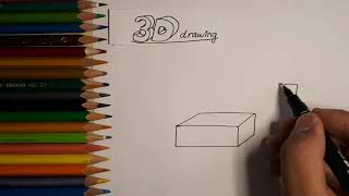 3D drawing (3d rectangular block)