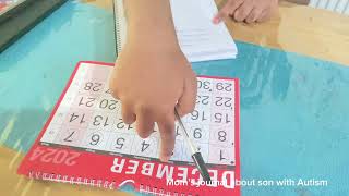 Calendar Activity | Autism | Special needs education
