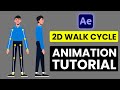 2D Walk Cycle Animation in After Effects Tutorial