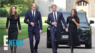 Prince William & Kate Middleton Reunite With Prince Harry & Meghan Markle | E! News