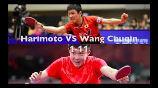 Most Embarrassing Game for Harimoto(张本智和) VS Wang Chuqin(王楚钦)-2018 青奥会决赛