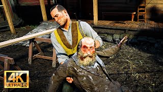 Red Dead Redemption 2 : Torturing and Brutal Killing People Vol.2 [4K]