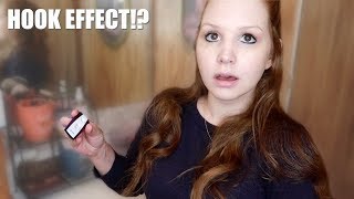 FALSE NEGATIVE PREGNANCY TEST BUT PREGNANT!? IS THE HOOK EFFECT REAL? | LIVE PREGNANCY TEST RESULTS!