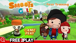 Smoots Golf - First Training ★ Gameplay ★ PC Steam [ Free to Play ] Game for your friends 2021 ★