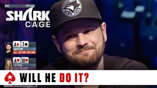 Can Griffin Benger hit his 2% miracle? ♠️  The Shark Cage ♠️  PokerStars