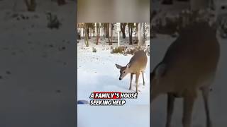 The kind family saved a helpless deer, and then this happened #rescue #deer