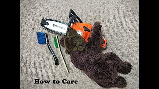 How to Care チェーンソーのお手入れ