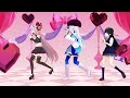 【 vtubermmd】s il vous president mmd dance cover lize helesta u0026 tsukino mito u0026 suou patra 4k【非公式】