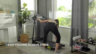 Redliro fold up treadmill for Home Walking Space Saving