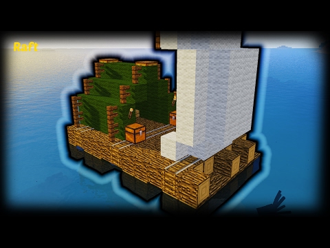 Minecraft - How To Make A Raft Surival House | Easy | Tutorial Minecraft - How To Make A Raft Surival House | Easy | Tutorial