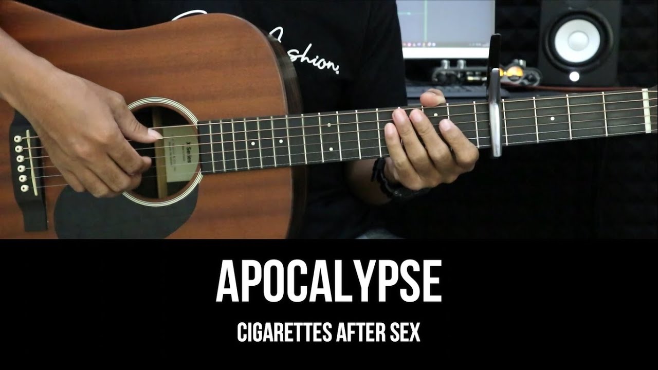 Apocalypse - Cigarettes After Sex | EASY Guitar Lessons - Chords ...