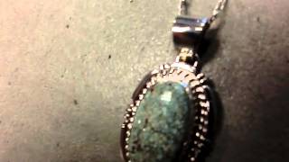 ～KARBE動画～【Indian Jewelry】ナバホ・ペンダント・NO.8 (フレディ・チャーリー)