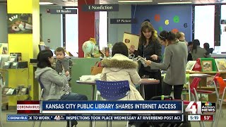 Kansas City Public Library shares internet access