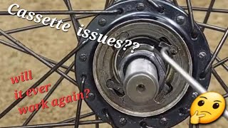 How to repair and check out rear cassette for a bmx bike. Quando rear hub.