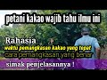 RAHASIA WAKTU PEMANGKASAN YANG TEPAT|CARA PEMANGKASAN YANG BENAR|PETANI KAKAO WAJIB TAHU ILMU INI