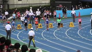 第３７回葛飾区陸上競技選手権大会　小学６年生男子１００ｍ　弘貴