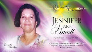 Celebration of Life - JENNIFER Ann SMALL