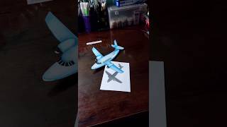 Drawing 3D Aeroplane : tutorial 💥✈️
