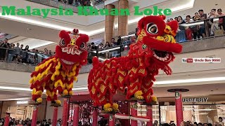 2025 CNY Acrobatic Lion Dance Performance (Double Lions) @ The Gardens Mall #雪州雙溪威群樂體育會龍獅團