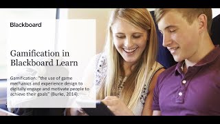 Gamification in college courses with Blackboard Learn