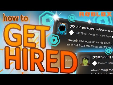 How to GET EMPLOYED AT ROBLOX (Earn ROBUX Fast!)