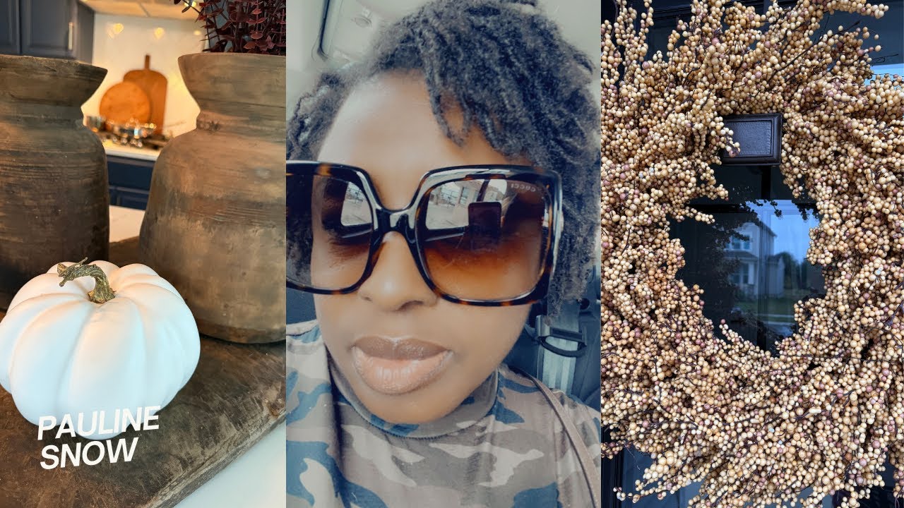 Home Vlog Fall Decor Good News Youtube